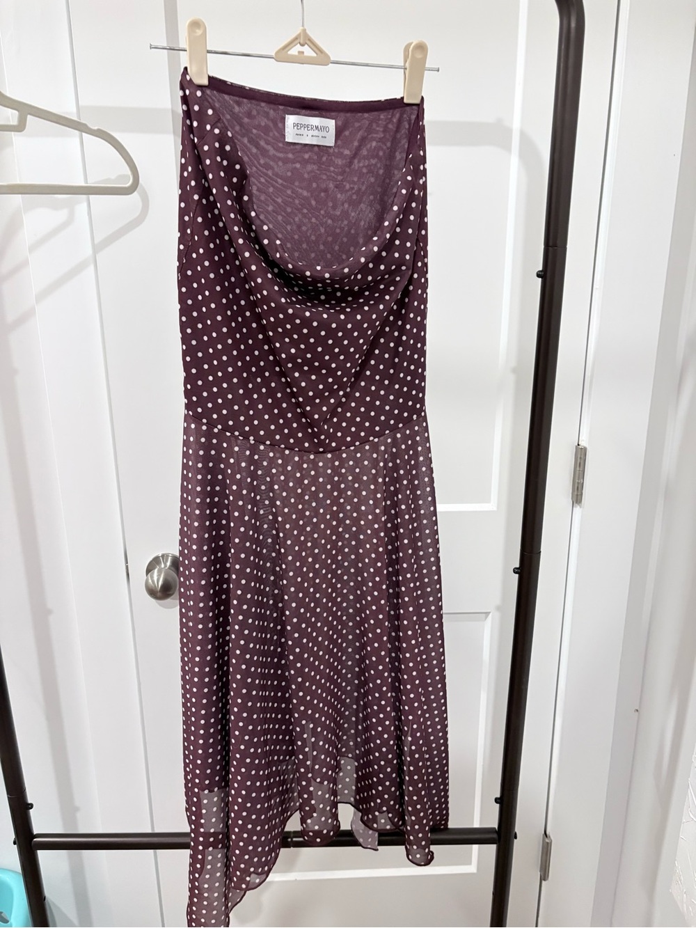 Peppermayo Purple Polka Dot Skirt Set - Picture 8 of 9
